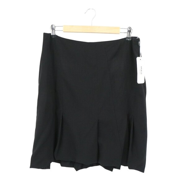 Akris Punto Dresses & Skirts - NWT Akris Punto Black Pleated Bubble Hem Wool Skirt 10